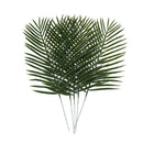 5x Artificial Green Plants Decorative Palm Areca Leaves Wedding Party Decor LJ