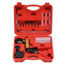 16PCS Manual Vacuum Pump Automotive Vacuum Test Tool Kit Hand Held Vacuum G