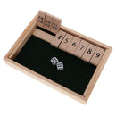 Shut The Box Board Game Set Number Drinking Games Party Club Family Game