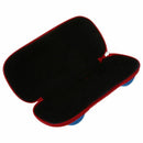 Car Shape Kids Spectacles Eyeglasses Glasses Zip Case Blue