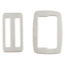 1 Pair of Adjustable Climbing Harness Belt Snap Buckle Locking Clip Outdoor