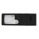 6 in 1 LED Pocket Magnifier 3X 10X magnifier 55X Microscope and UV Light