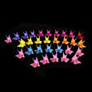 20pcs Mini Hair Claws Candy Colour Hair Clips Butterfly Hair Clamps Accessories