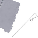 9Plate Foldable Burner Windshield Outdoor Camping CookingGas Stove Wind ShieldMO
