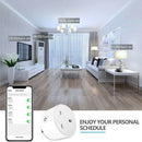 UK Plug Smartphone WiFi Plugs Remote/Voice Remote Control Amazon Alexa Google