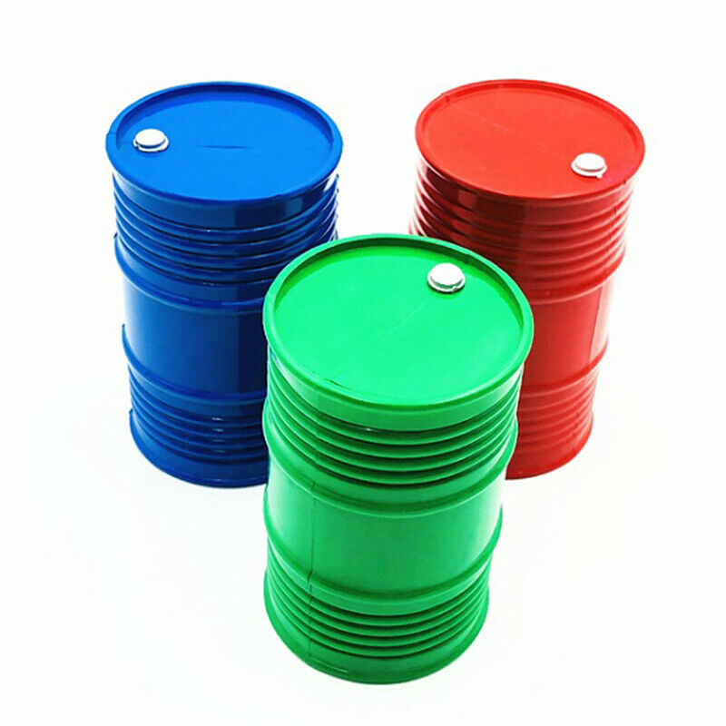 1:10 Rc Crawler Accessories Oil Drum Fuel Tank Container For Axial Scx10 6. W6H3