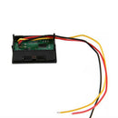 3X(Ts-H14422 5~100V Voltmeter Ammeter Blue + Red Led Amp Dual Digital Volt