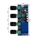 Digital Amplifier Board HiFi 2 Channel Stereo Audio Amplifier DC12-24V 2x80W