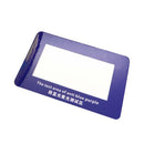 Anti-UV Test Card Sunglasses Lenses Anti-Radiation Glasses Violet Test HOT H1O0