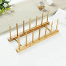 Dish Rack Wood Dish Rack plate rack Tableware holder W5X7 Chen Board C2I1