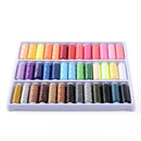 39pcs/set Spools Sewing Thread Mixed Colors Polyester For Hand Machine