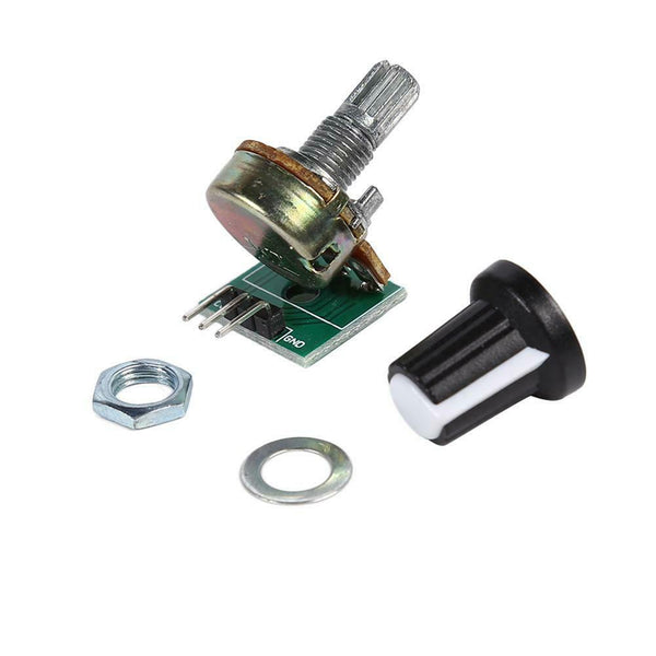 10K Resistance Potentiometer Module Single Lap Adjustable Analog Output Module