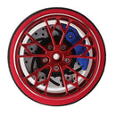 RC Buggy Remote Transmitter Receiver Parts Hand Wheel Red for Sanwa MT4 4 S