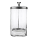 Disinfectant Jar Glass Sanitizer Germicide Jar for Barber Manicure Nail Salon
