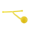 Stretch Fitness Pull Rope Ball Gym Strength Training Shaping Ball (Yellow) A