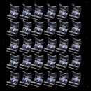 30Pcs Clear Acrylic Lighter Display Storage Stand Base Store Wholesale Gifts