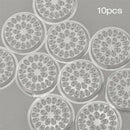 20pcs Disposable Eyelash Glue Holder Pallet For Professional Eyelash Extensions,