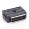 21 Pins SCART Male Plug To 3 RCA Female AV TV Audio Video Adaptor Converter %o