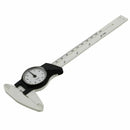 Millimeter Thickness Dial Vernier Caliper Carbon Fiber Composite 0-150mm Ga