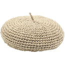 New Fashion Beret Adjustable Straw Beret Female Straw Hat Retro Literary So