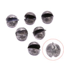 40Pcs 2g Fishing Supplies Of Opening Lead Fish Sinkers Fishing Accessory T BX