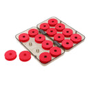 16pcs Fishing Line Bobbin Spools EVA Foam Reels Bobbins Spools w/Storage Box