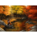 5D DIY Full Drill Diamond Painting Autumn Landscape Embroidery Mosaic Kits
