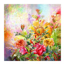 5D DIY Full Drill Diamond Painting Flowers Cross Stitch Mosaic Kits (W1175)