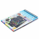 1pcs Scratch Note Black Cardboard Creative DIY Draw Sketch Notes for Kids T