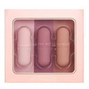 Pudaier Mini Capsule Lip Glaze Mirror Matt Velvet Triple Lip Glaze Set with O4H9