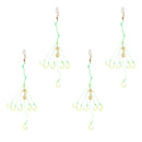 Explosive Spring Fishing Circle Hook Fluorescent Barbed Fishing Hook L