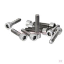 2x 10pcs M6*30 Titanium Alloy Allen Bolt Socket Cap Screws Hex Head Hexagon
