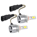 2pcs 9006 LED 36W 6000K Combo Car Headlight Bulb High Low Beam Lamp White 2 Pin