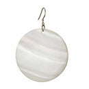 Round Dangle Earrings Beach Shell Romantic Earrings Fashion Style Accessori