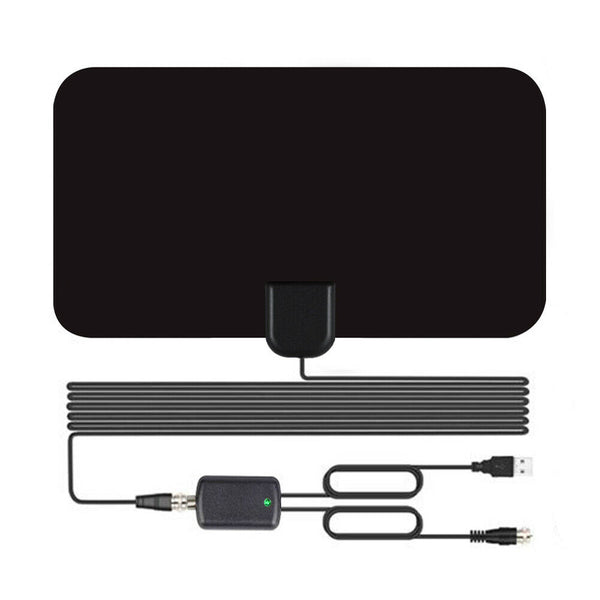 4K Digital TV Antenna 50 Mile Mini Indoor Active HDTV Aerial with Amplifier A#S