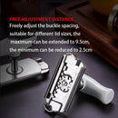Manual Stainless Steel Easy Can Jar Opener Adjustable 1-4 Inches Cap Lid Ope Hn