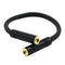 3.5mm Female To 3.5mm 1/8'' Stereo Female Extension Audio Adapter Cable 20cm