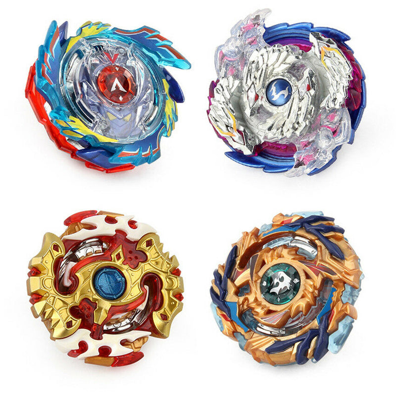 4Pcs Beyblade Burst With Launcher and Arena Metal Fight Battle Fusion Classic