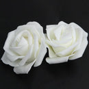 High Quality 100pcs / bag 6cm Foam Rose Heads Artificial Flower Heads Weddi D2F3