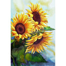 5D DIY Full Drill Diamond Painting Sunflower Cross Stitch Craft Kit (z1155)