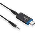 USB Bluetooth 5.0 + DDR Audio Transmitter 3.5mm AUX Jack Adapter Dongle
