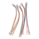 5Pcs Mini Micro JST 1.0 SH 1.0mm 7-Pin Connector Plug With Wires Cables 100M Gw