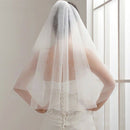 Simple Short Tulle Wedding Veils White Bridal Veil for Bride for Wedding Ac B2U7