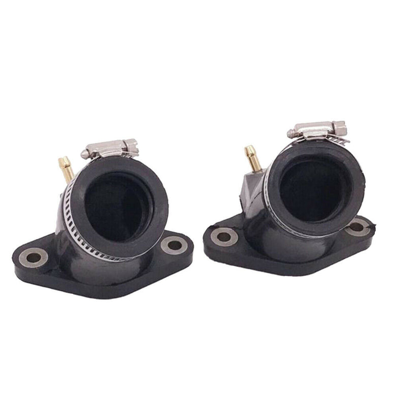 1 Pair Carburetor Intake Pipe Manifold and Clamp for Yamaha V Star XVS650