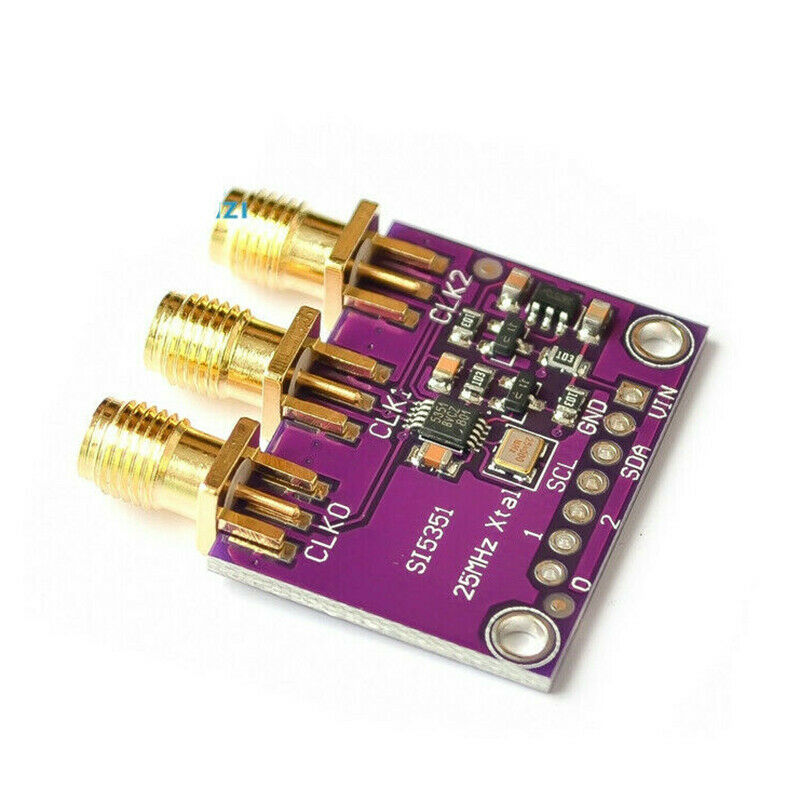 Si5351A I2C 25MHZ Clock Generator Breakout Board 8KHz to 160MHz for Ardu Ws
