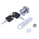 Mailbox Lock Furniture Lock Cabinet Lock 22x20MM with 2 keys NEW W8F1