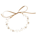 Charming Woman Bridal Flower Rhinestone Crown Tiara Headband Headpieces