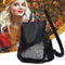 Multifunction Anti-theft Backpacks Women Shoulder Top-handle Bags (Black)