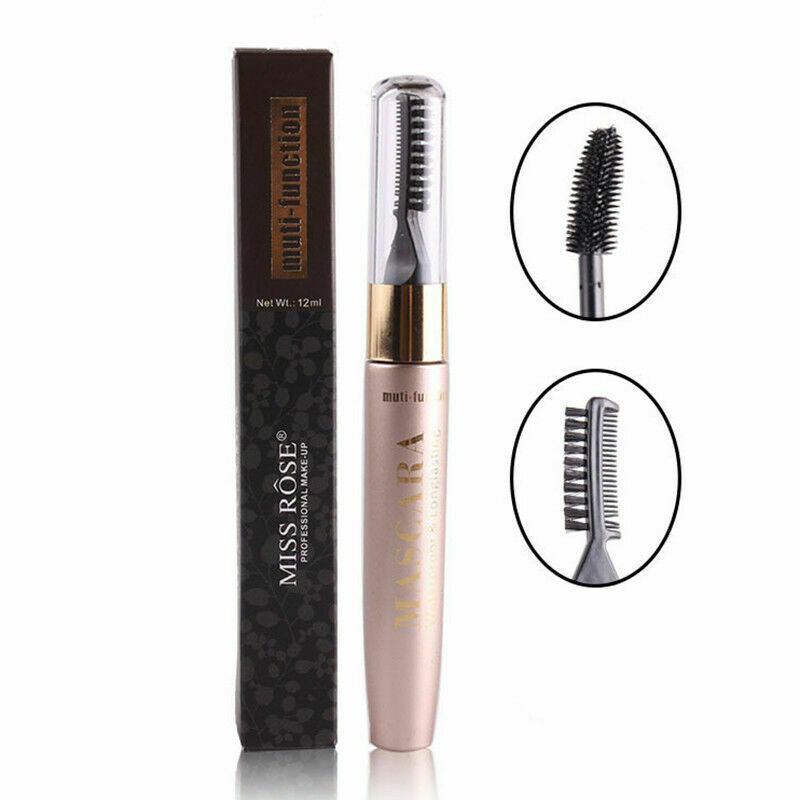 1 Pcs Eyelash Mascara Fiber Waterproof Curling Lengthening Long-Lasting T6F3