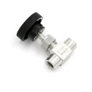 3/8"BSP Female Thread Stainless Flow Control Shut Off`Needle Valve Water Gas/ Bj